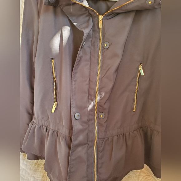 Zara basic outerwear black rain jacket - Picture 5 of 7